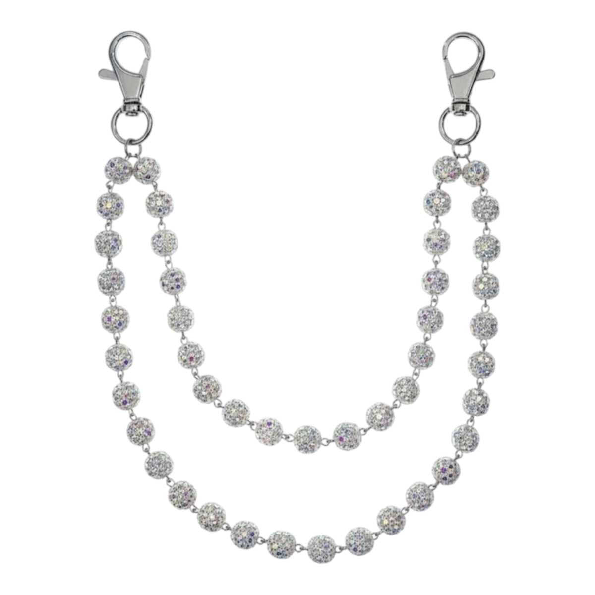 Pocket Chain Silver/Rainbow