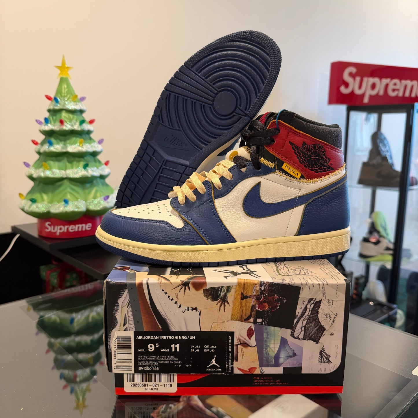 Jordan 1 Retro High Union Los Angeles Storm Blue (USADA)
