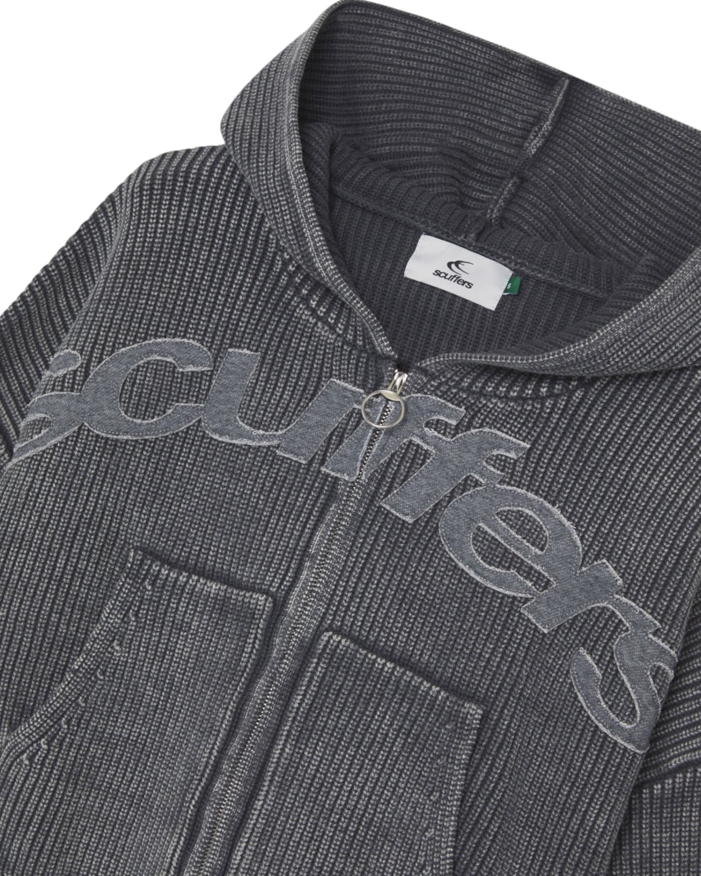 Scuffers New Light Dark Buzz Knit Zipper