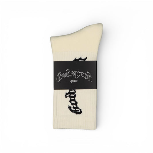 Socks Godspeed OG Logo Bone Boom