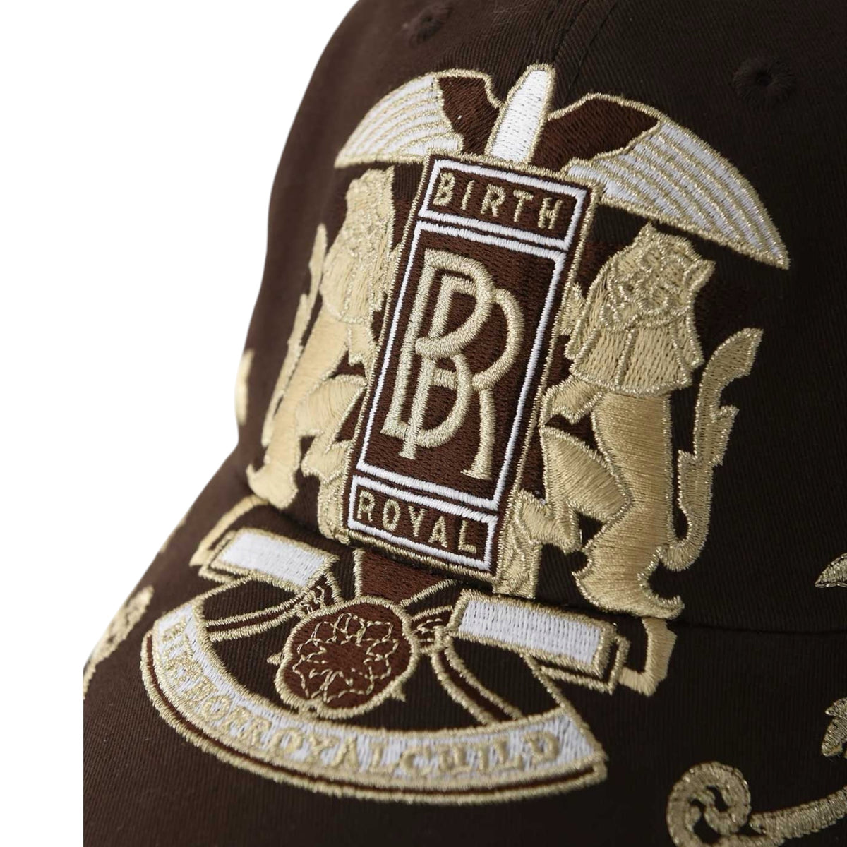 Birth Of Royal Cap Brown Double Lion