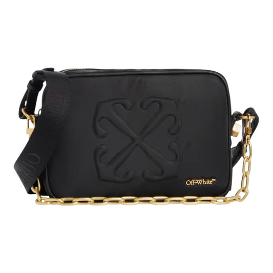 Off-White Medium Camera Crossbody Bag