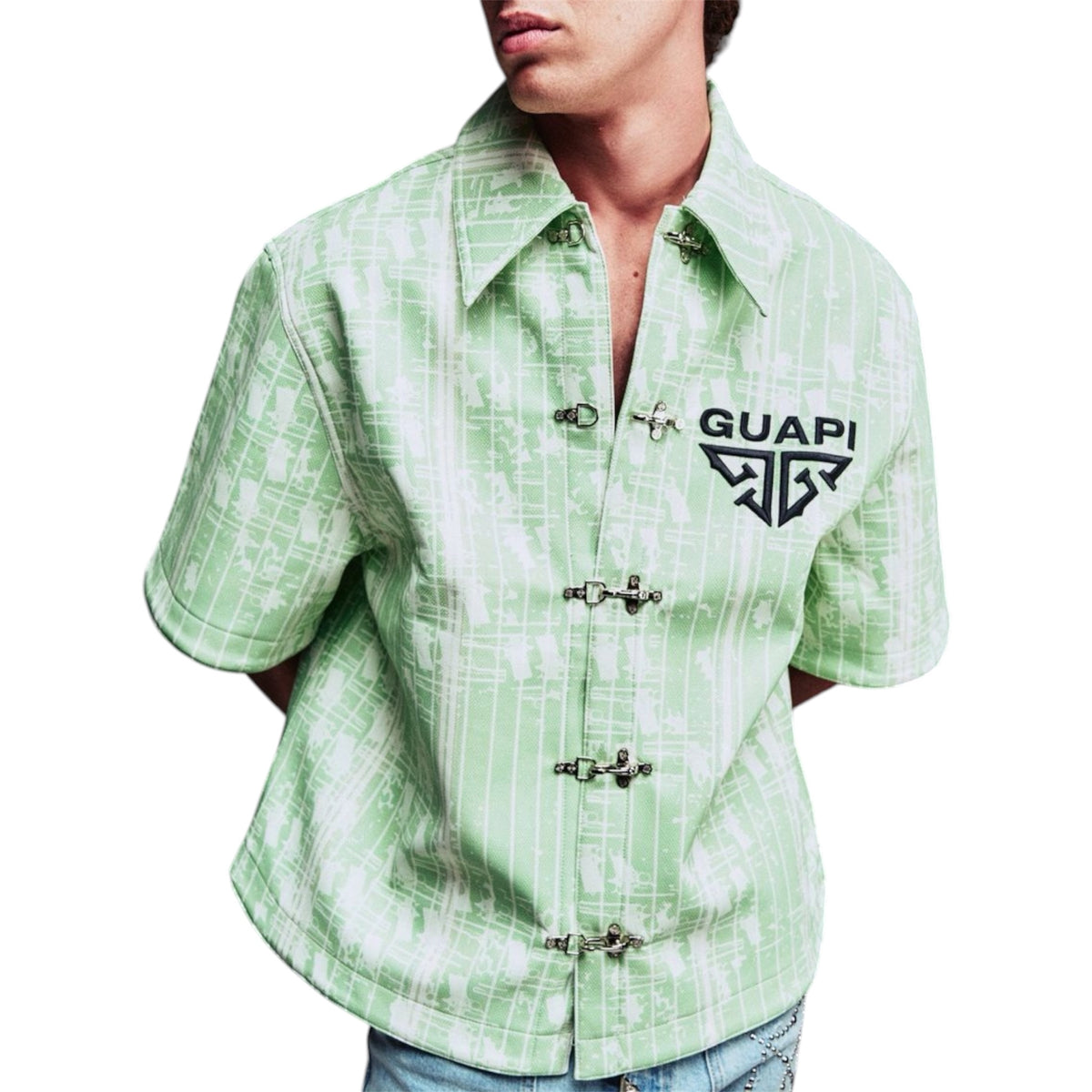Leather Shirt Guapi Mint Glock