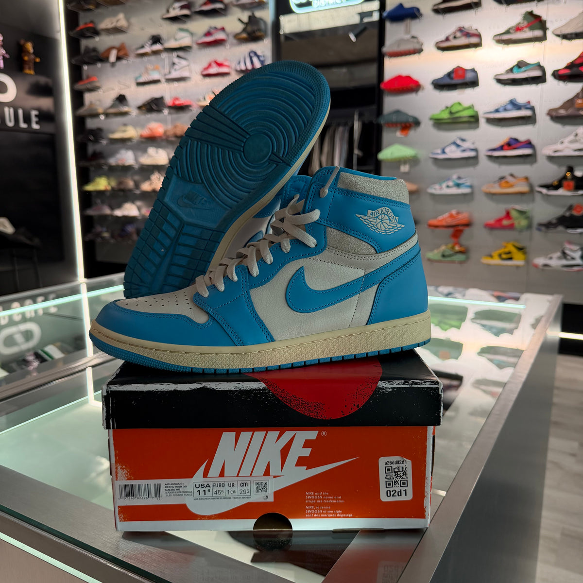 Jordan 1 Retro High OG UNC Reimagined (USADA)