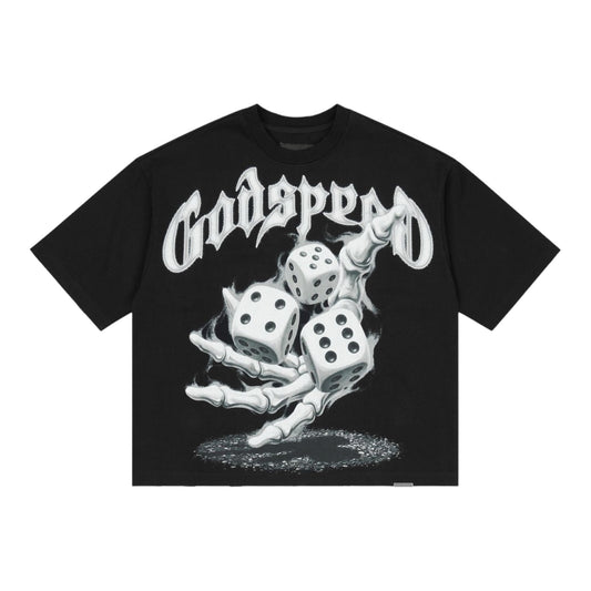 T-Shirt Godspeed No Risk, No Reward Black
