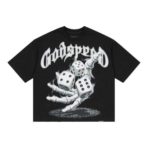 T-Shirt Godspeed No Risk, No Reward Black
