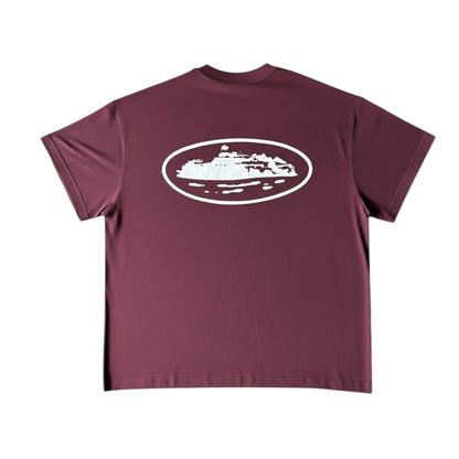 T-Shirt Corteiz Rouge Bordeaux