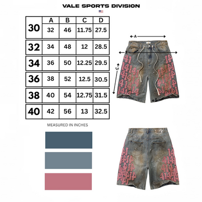 Jorts Valley Pink Charms