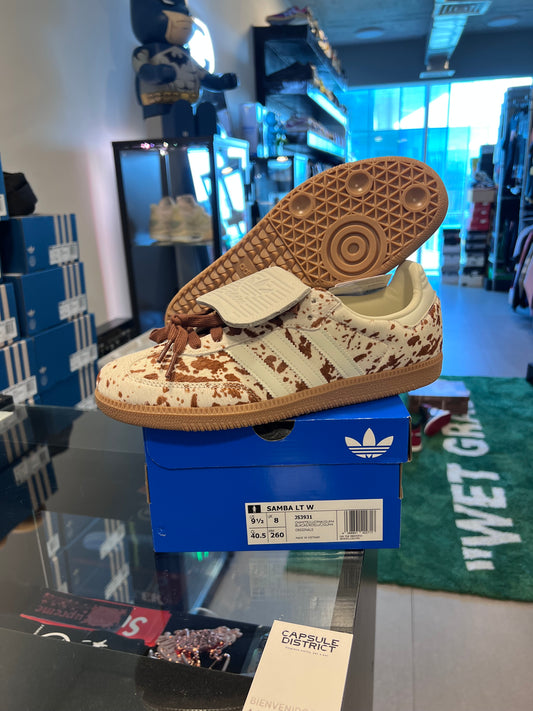 Adidas Samba LT Cow Print Brown White (WMNS)
