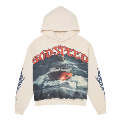 Hoodie Godspeed Seasick Bone