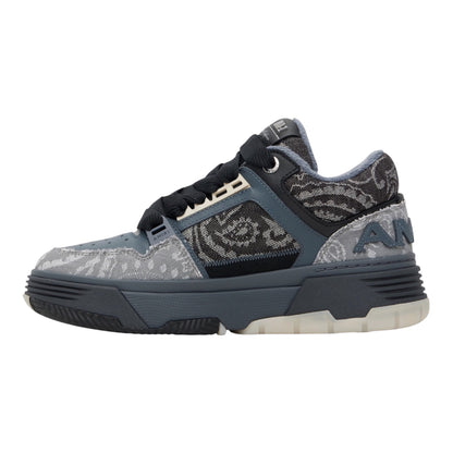AMIRI Blue Bandana Jacquard MA-1 Sneakers