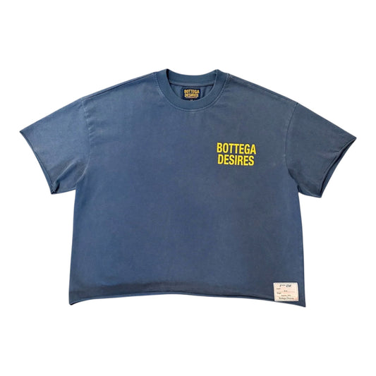 T-Shirt Bottega Desires Fuck Em Blue