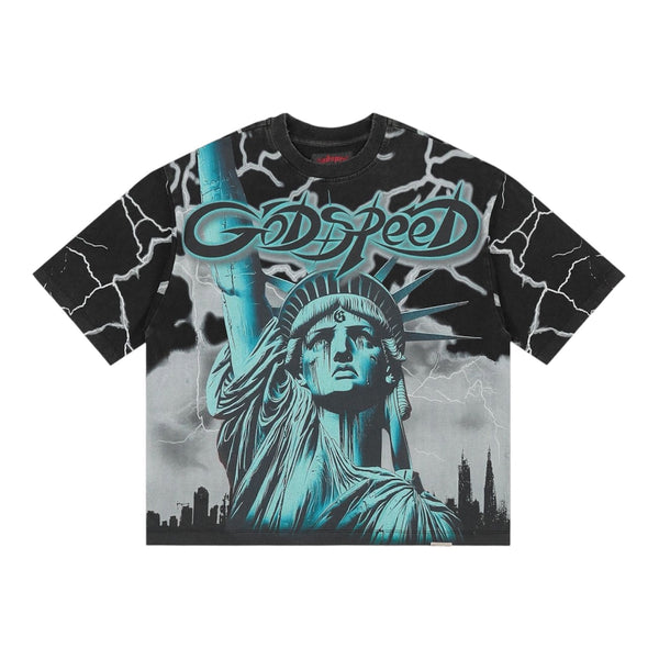 T-Shirt Godspeed Voltage Wolf Grey