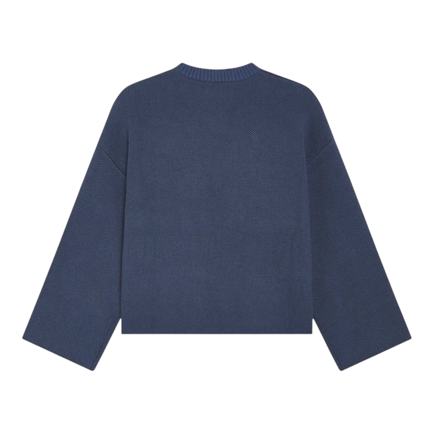 Eme Studios Flux Navy Knit Sweater