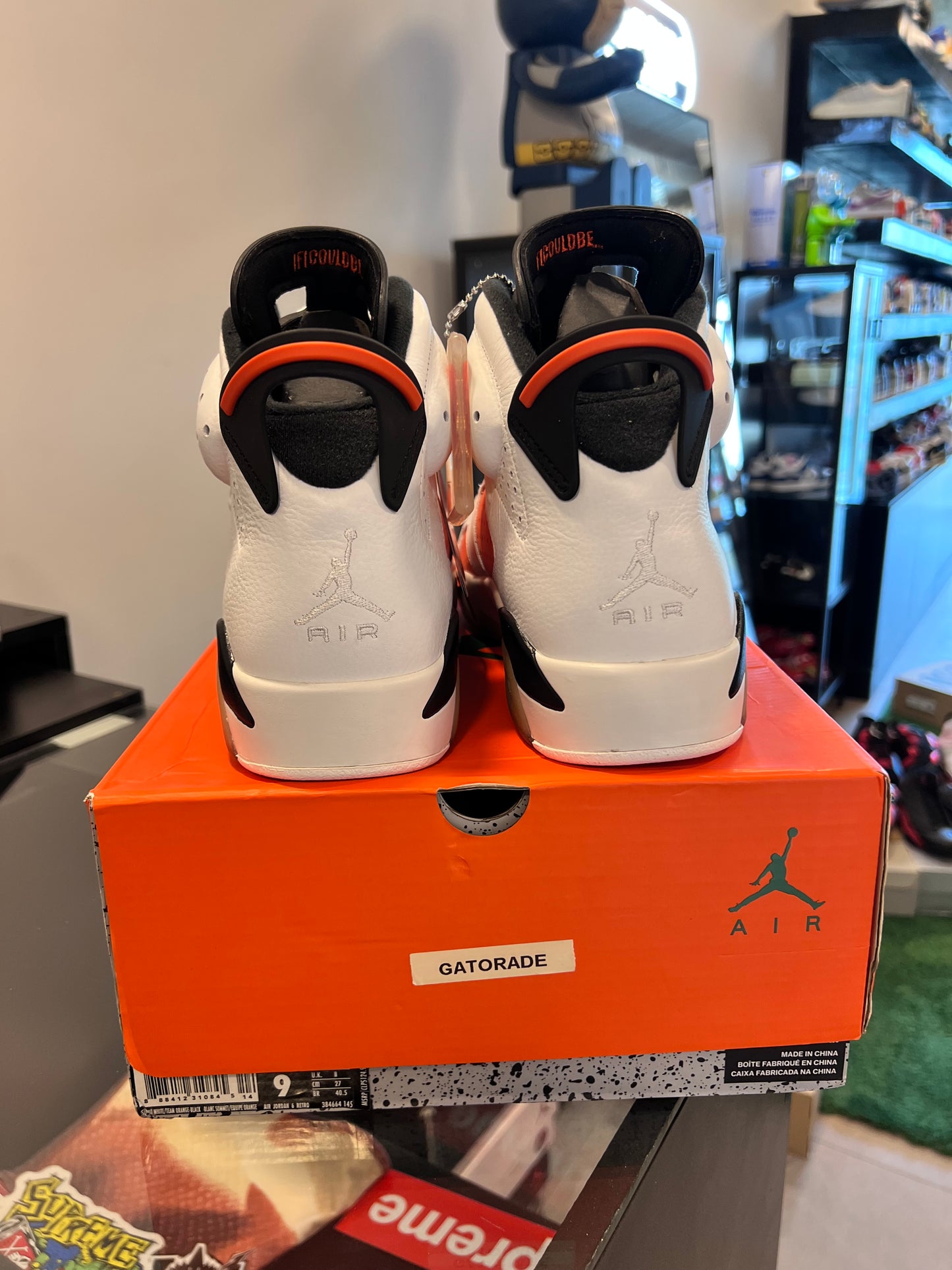 Jordan 6 Retro Gatorade Like Mike White
