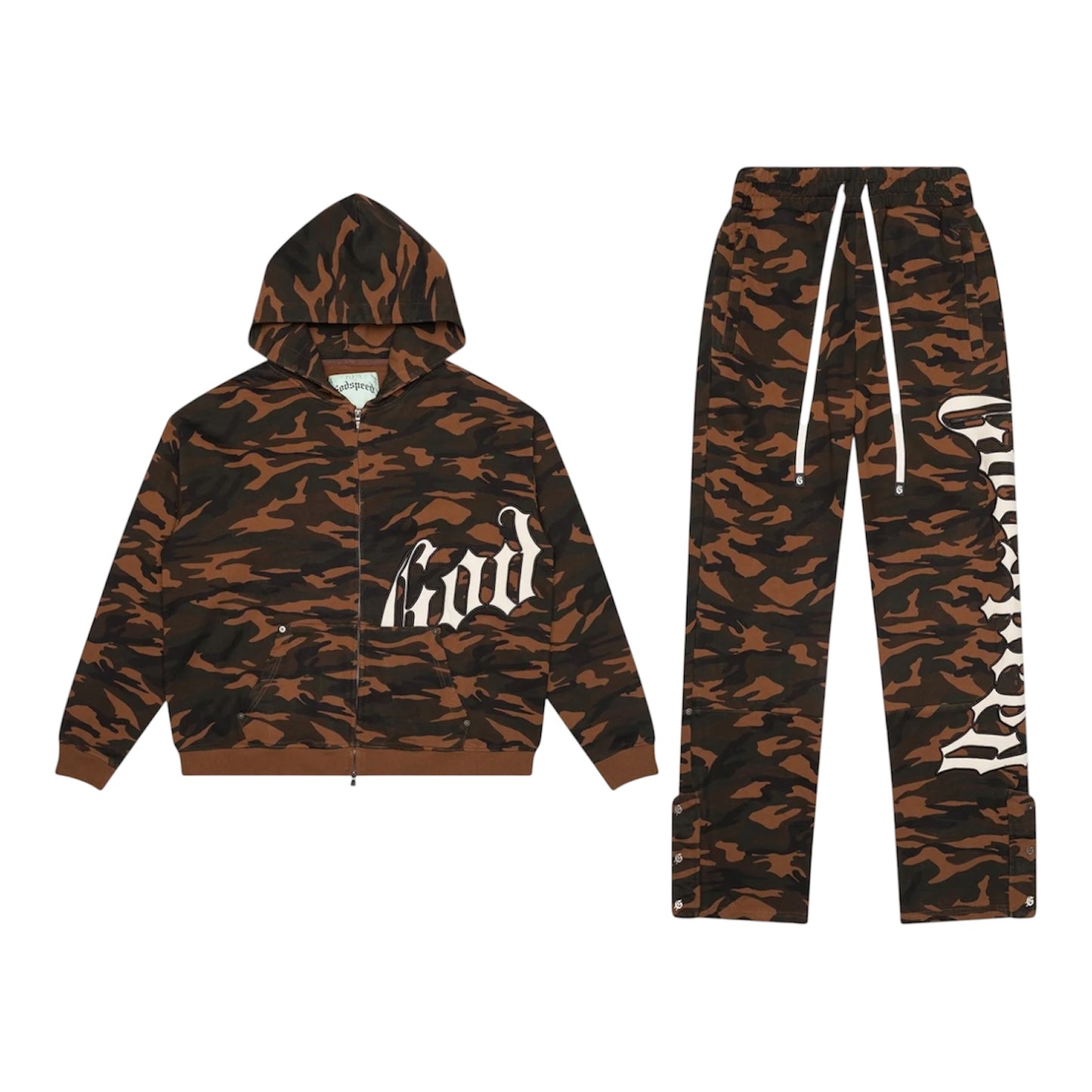 Sweatsuit Godspeed Brown Camo