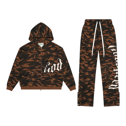 Sweatsuit Godspeed Brown Camo