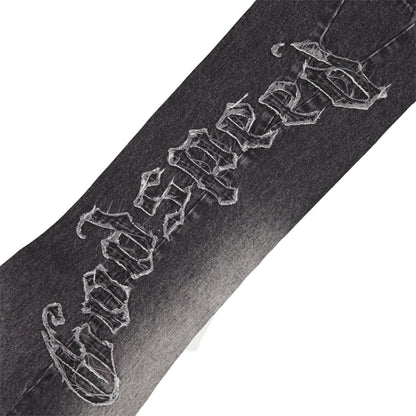 Denim Flared Godspeed OG Logo Grey Wash