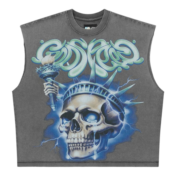 T-Shirt Sleeveless Godspeed Liberty Tears