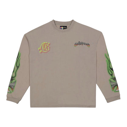 T-Shirt Godspeed Biker Nation Stone Grey
