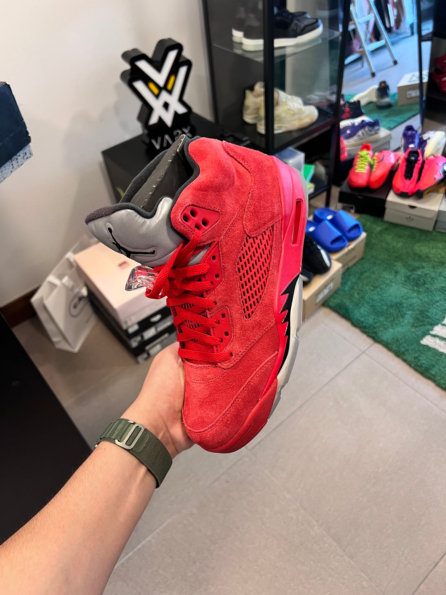 Jordan 5 Retro Red Suede