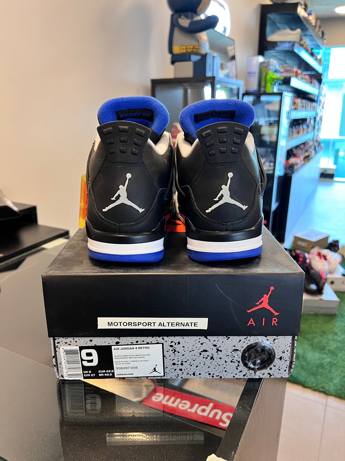 Jordan 4 Retro Motorsport Alternate