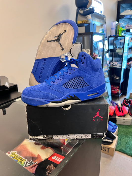 Jordan 5 Retro Blue Suede