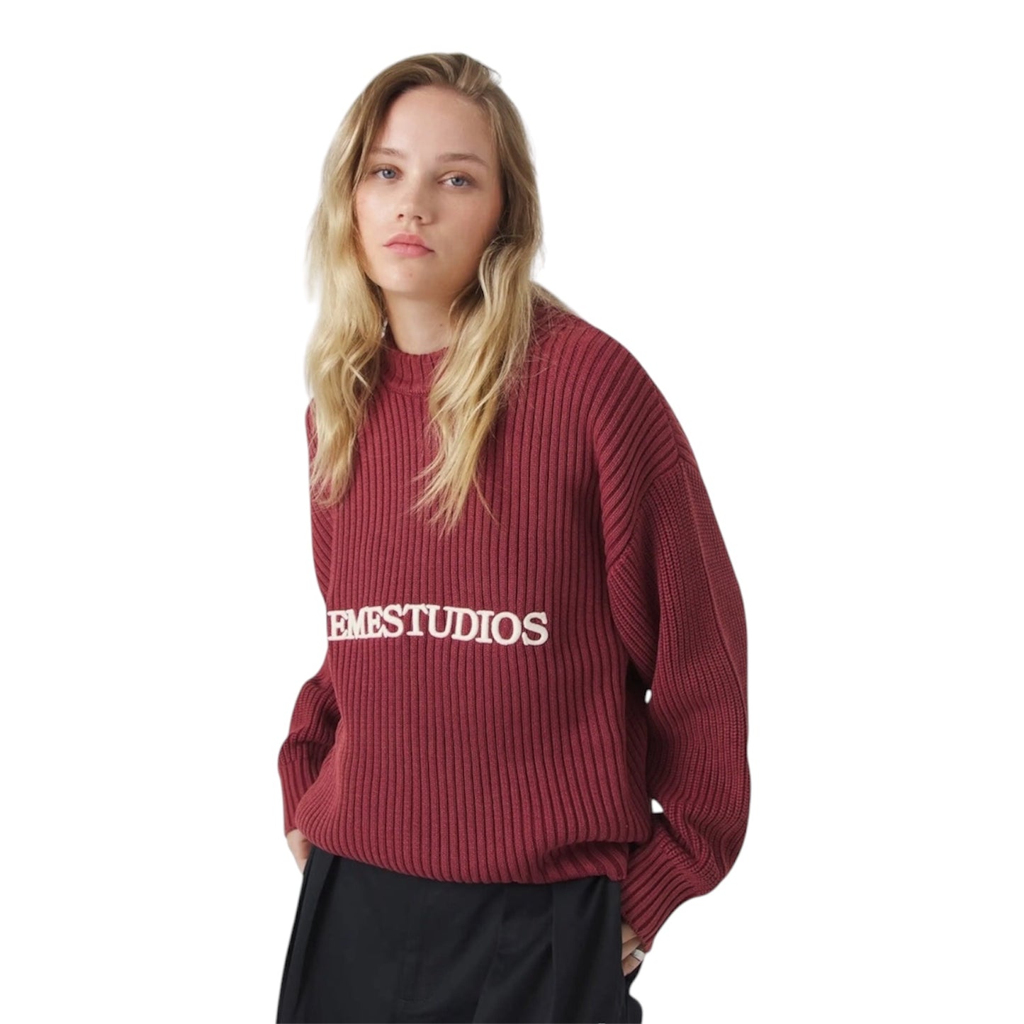 Eme Studios Yoss Redwood Knit Sweater
