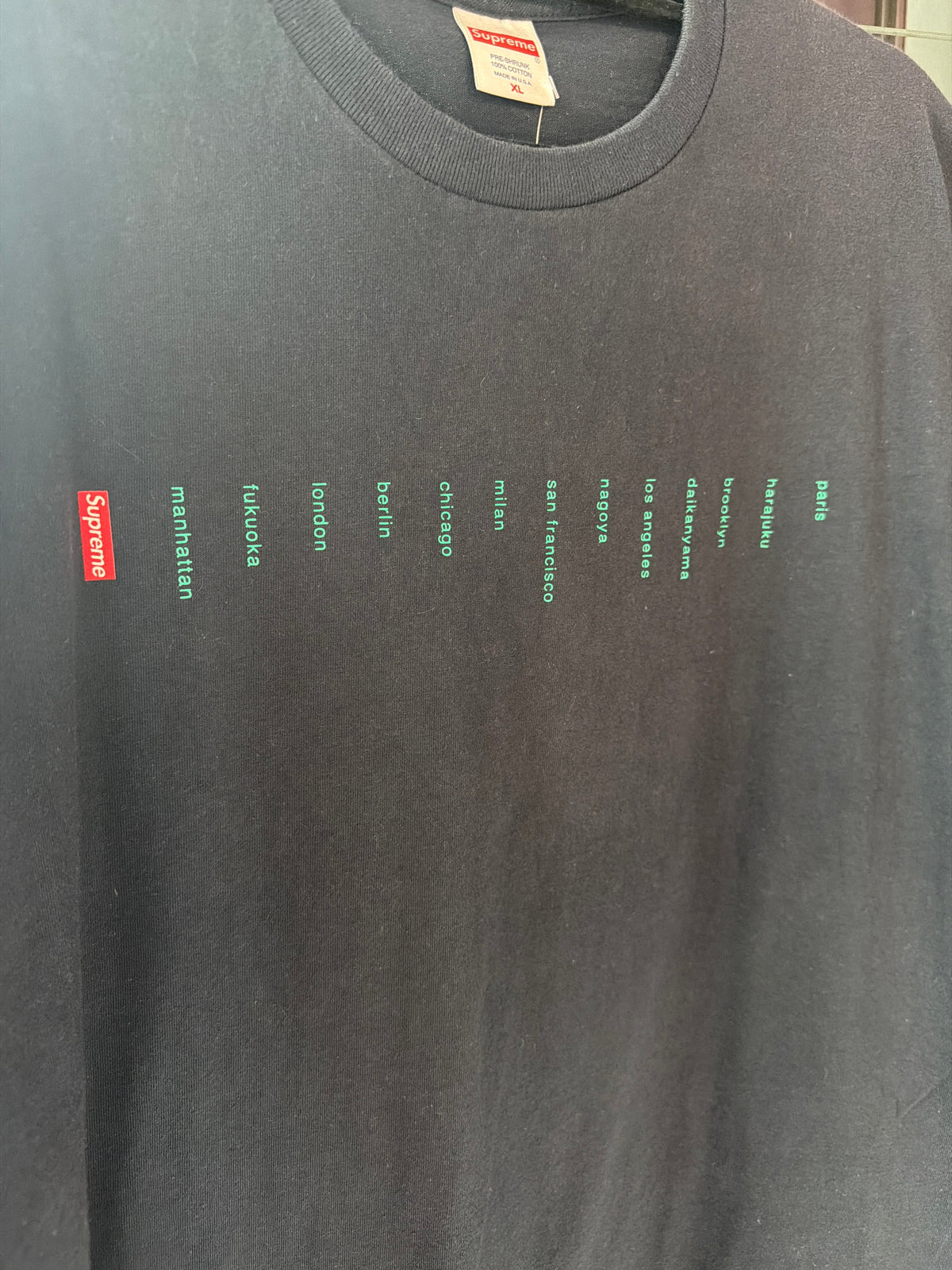 Supreme tee blue marine SS23 — 4