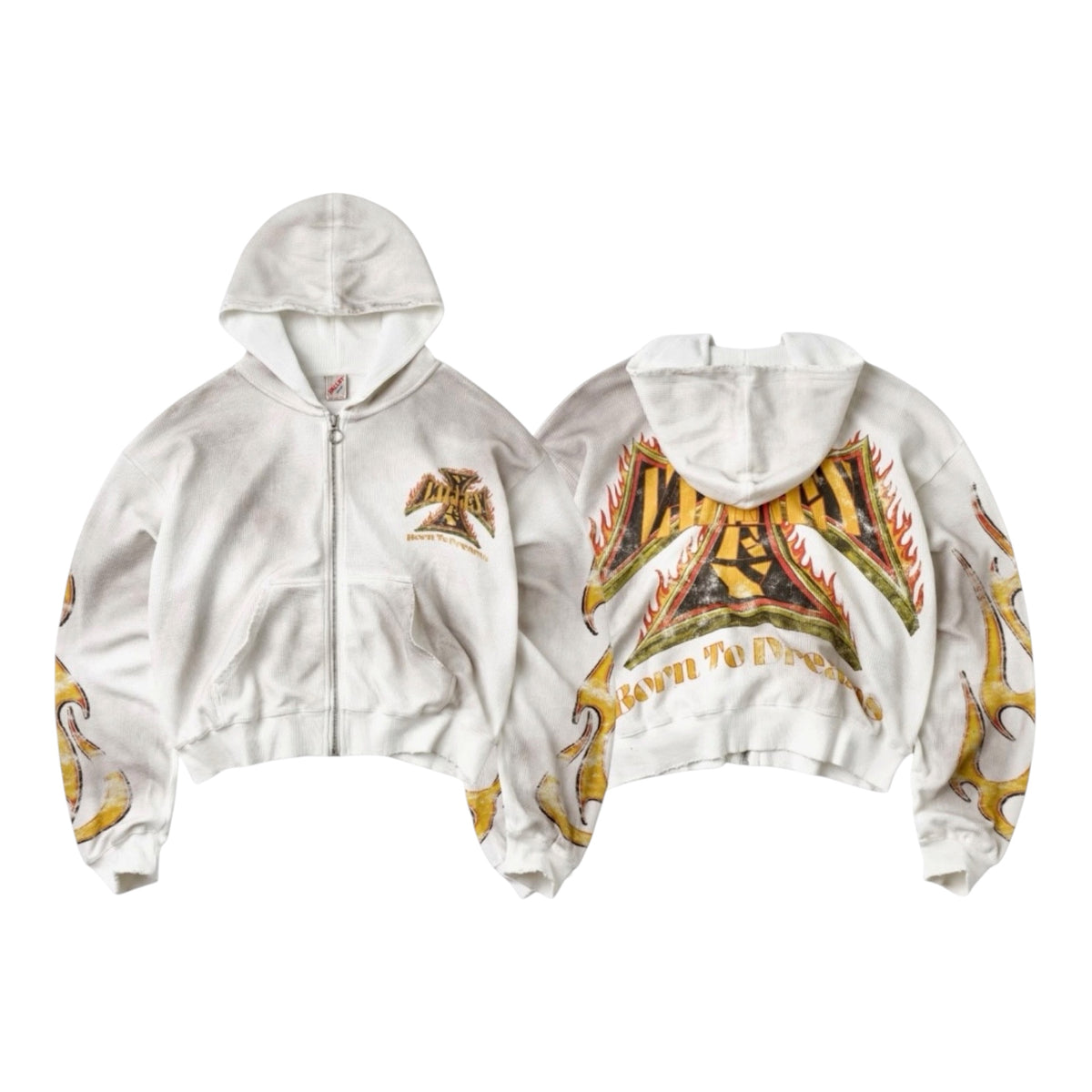 Hoodie Zip Up Valley Reborn Waffle