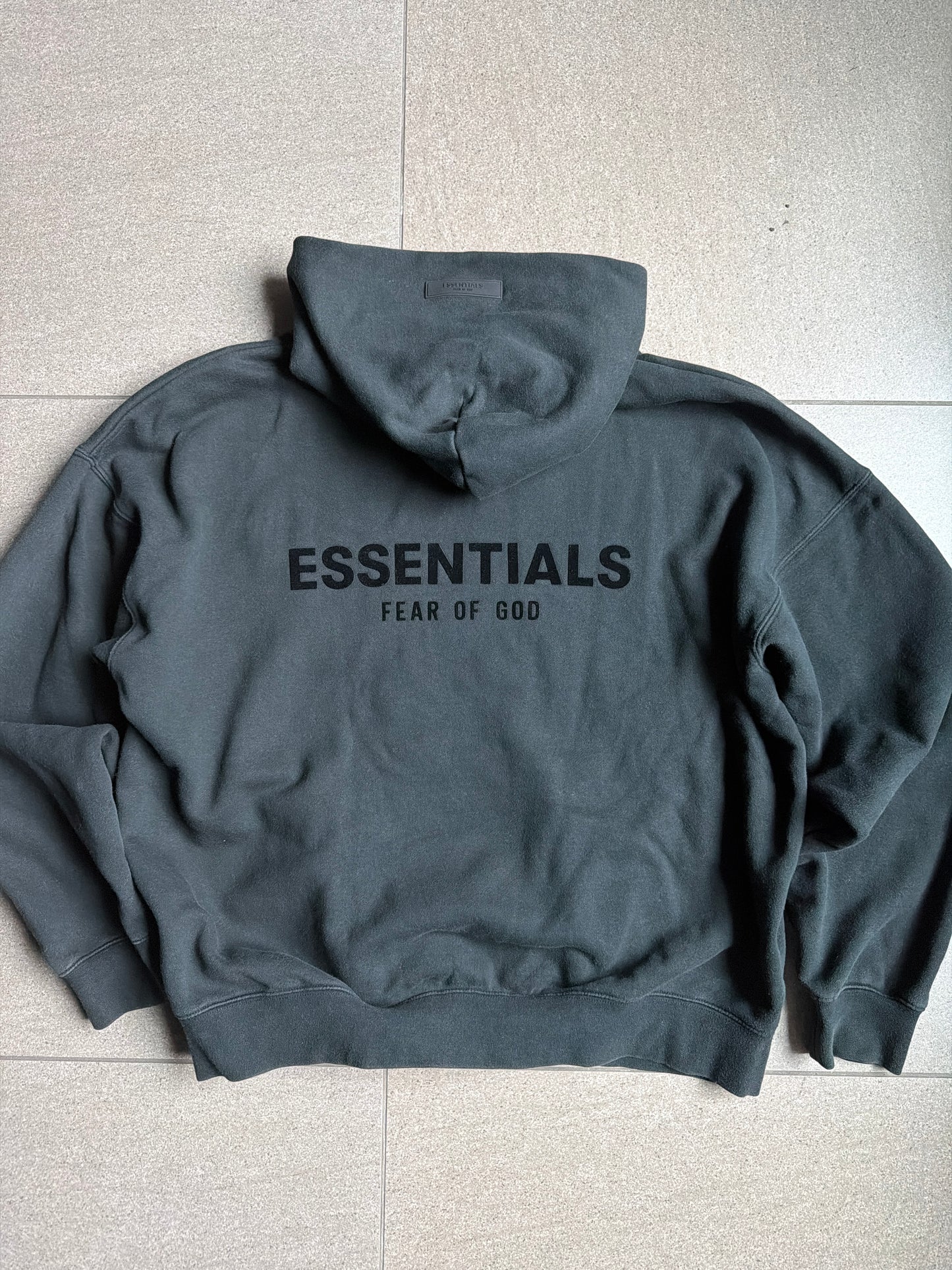 Fear of god Essentials Pullover Hoodie Stretch Limo (USADO)