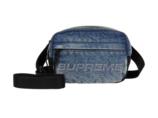 Supreme Denim Mini Shoulder Bag Washed Indigo