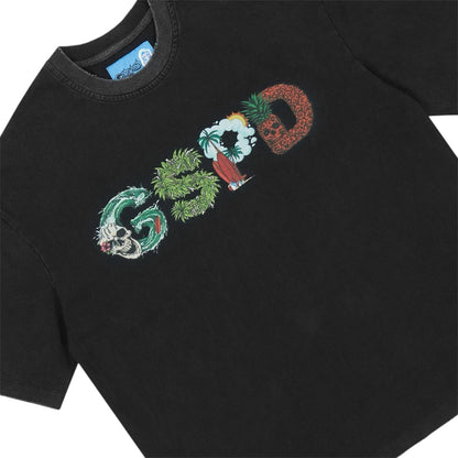 T-Shirt Godspeed Surfs Up Black