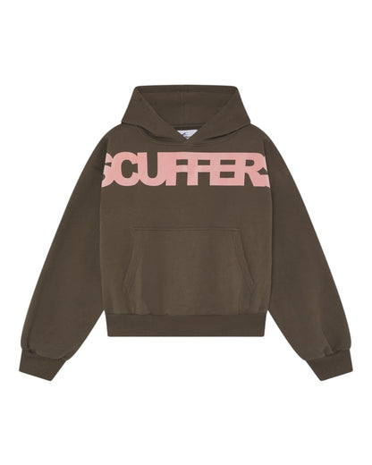 Scuffers Flock Brown Hoodie