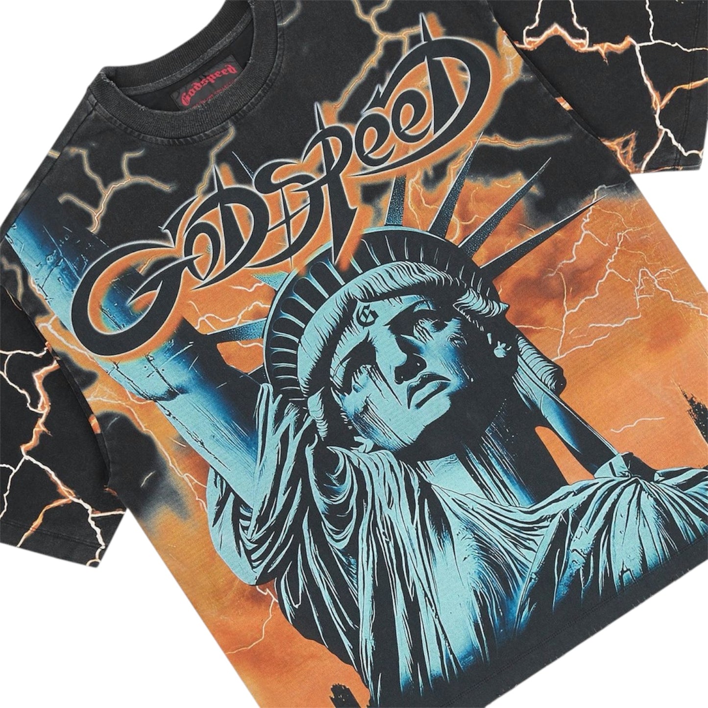 T-Shirt Godspeed Voltage Orange
