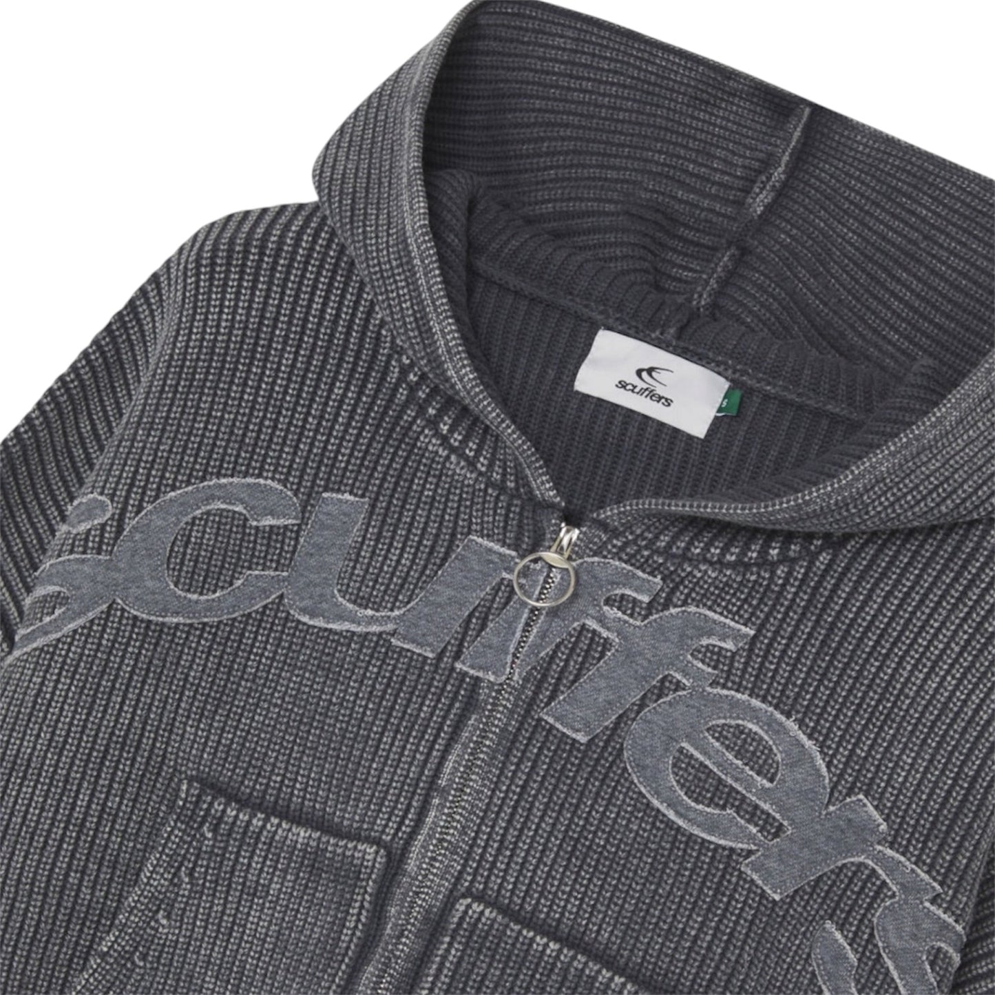 Scuffers New Light Dark Buzz Knit Zipper