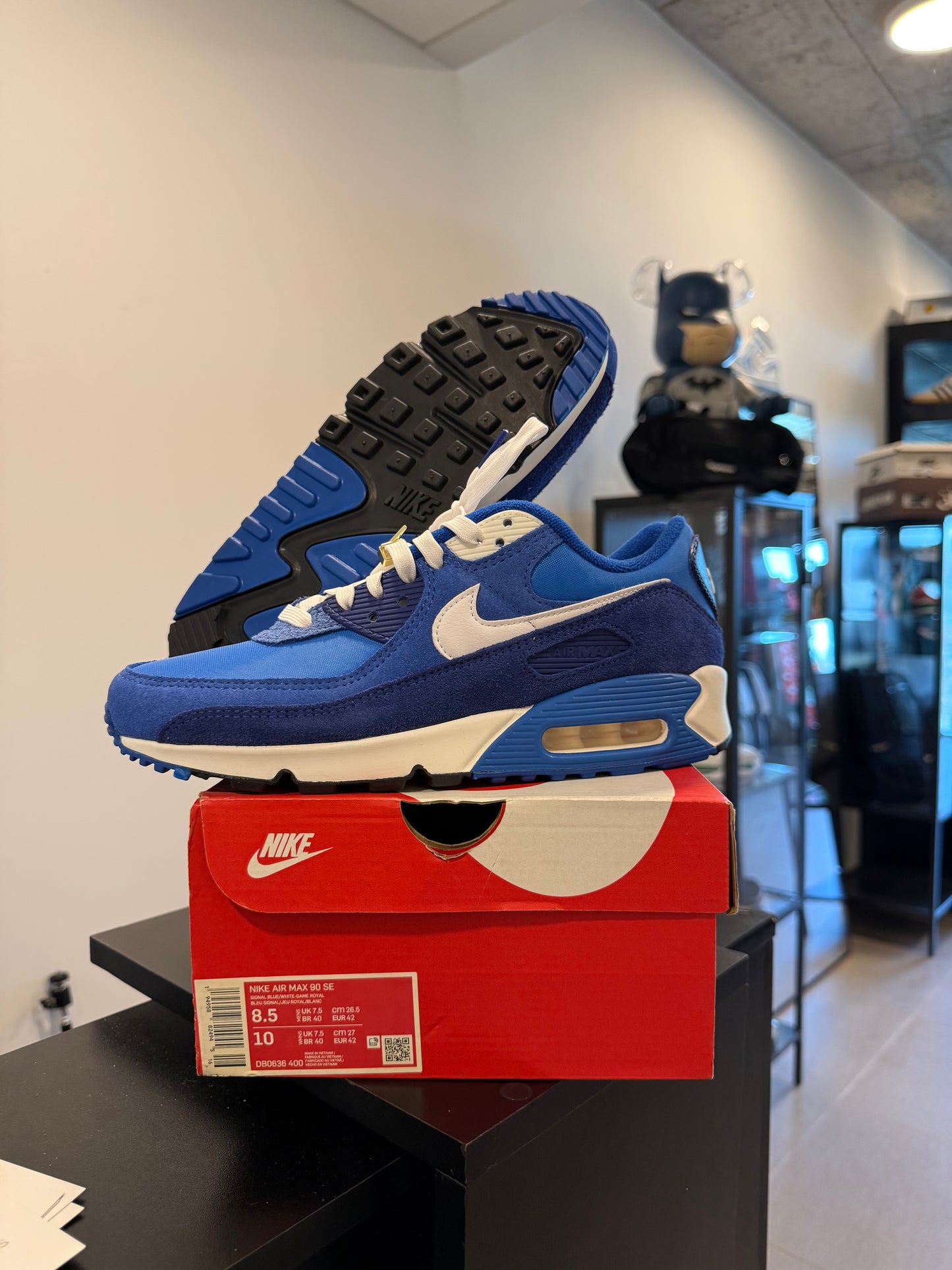 Air Max 90 SE First Use Signal Blue