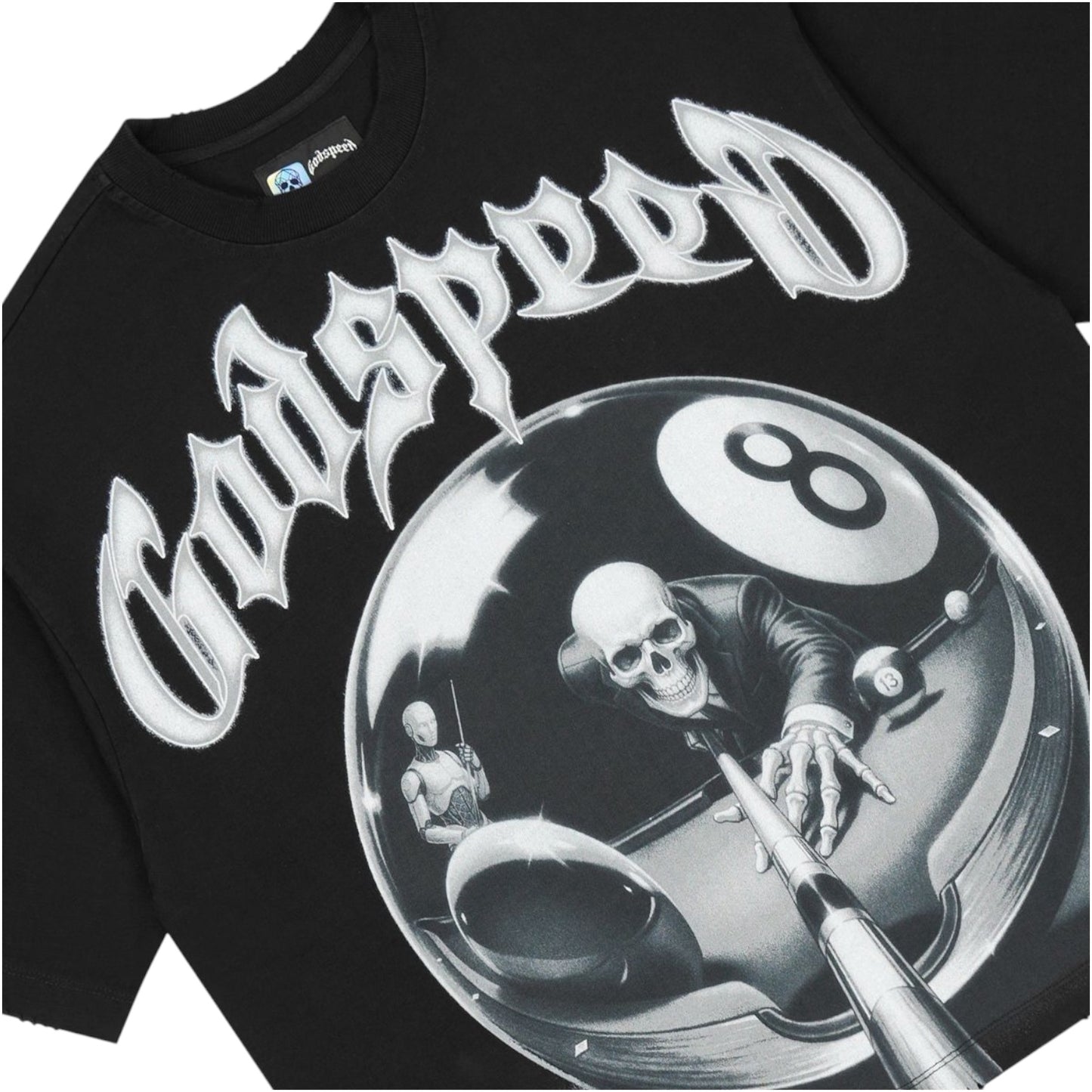T-Shirt GDSP 8Ball CP Black