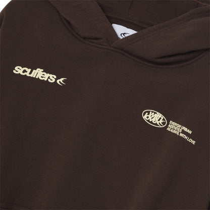 Scuffers Sign Brown Hoodie