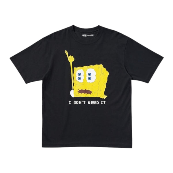 T-Shirt Uniqlo Spongebob SquarePants Cactus Plant Flea