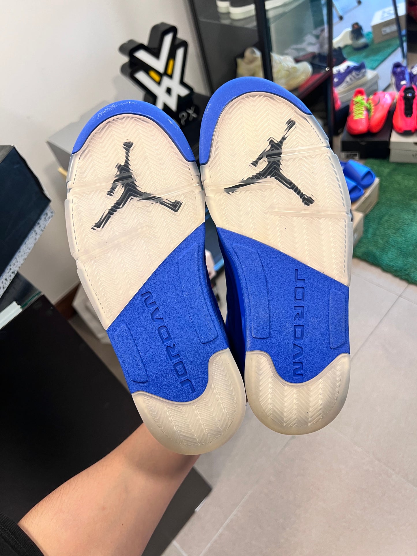 Jordan 5 Retro Blue Suede