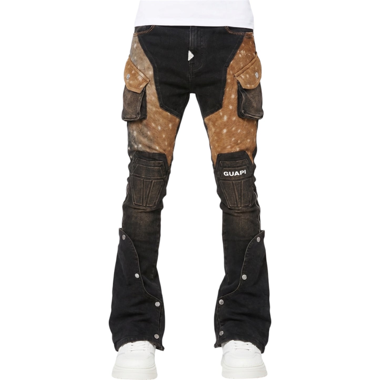 Denim OG Brown Cowhide Cargo