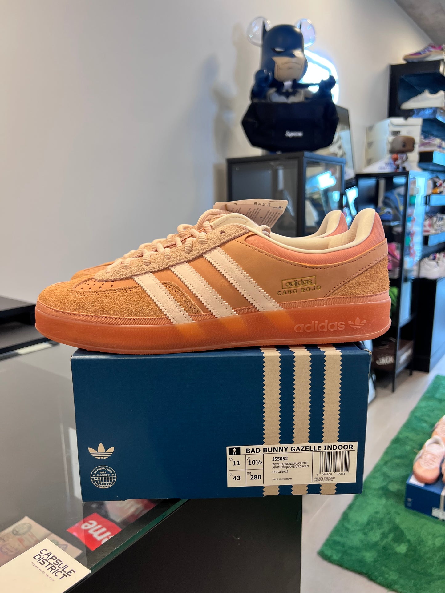 Adidas Gazelle Indoor
Bad Bunny Cabo Rojo