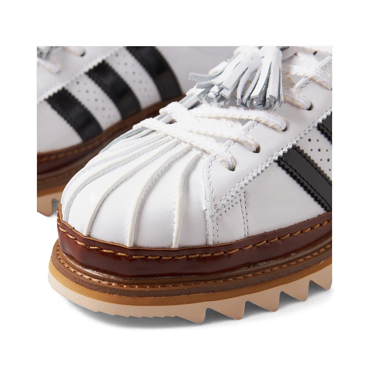 Adidas Superstar CLOT by Edison Chen White Crystal Sand