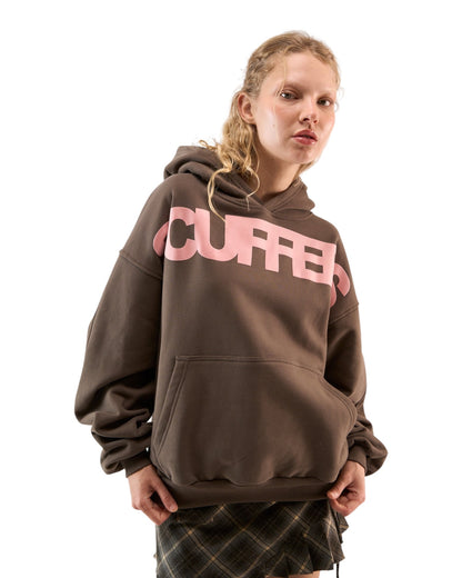 Scuffers Flock Brown Hoodie