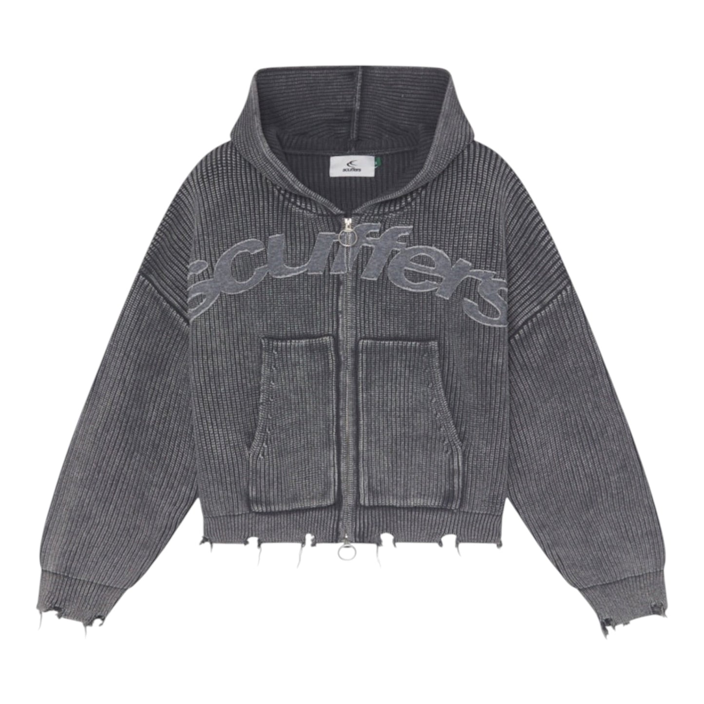 Scuffers New Light Dark Buzz Knit Zipper