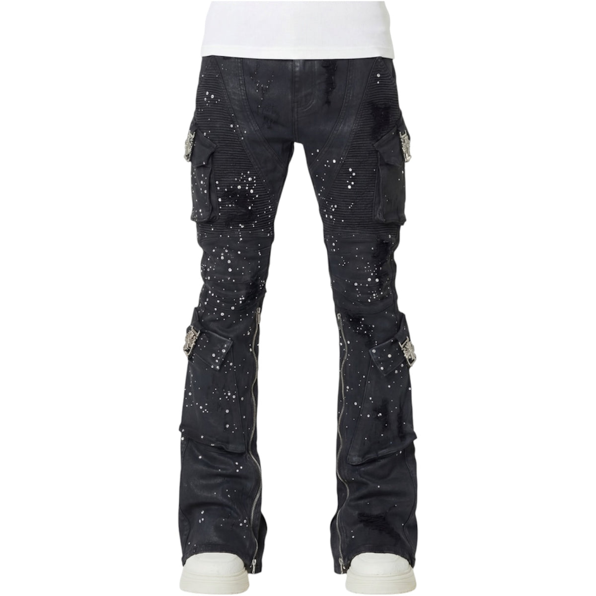 Denim Guapi Embellished Black Ops