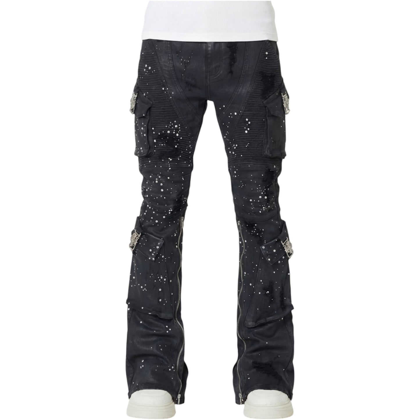 Denim Guapi Embellished Black Ops