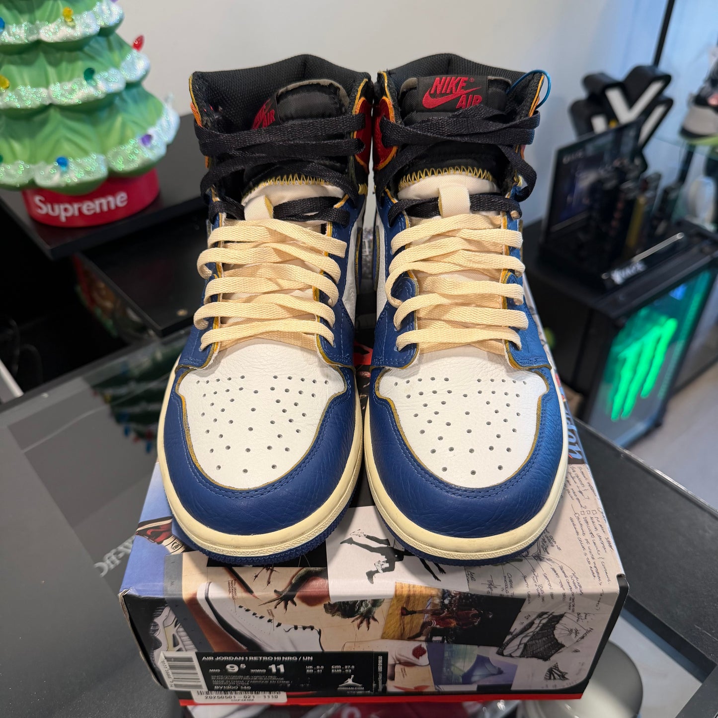 Jordan 1 Retro High Union Los Angeles Storm Blue (USADA)