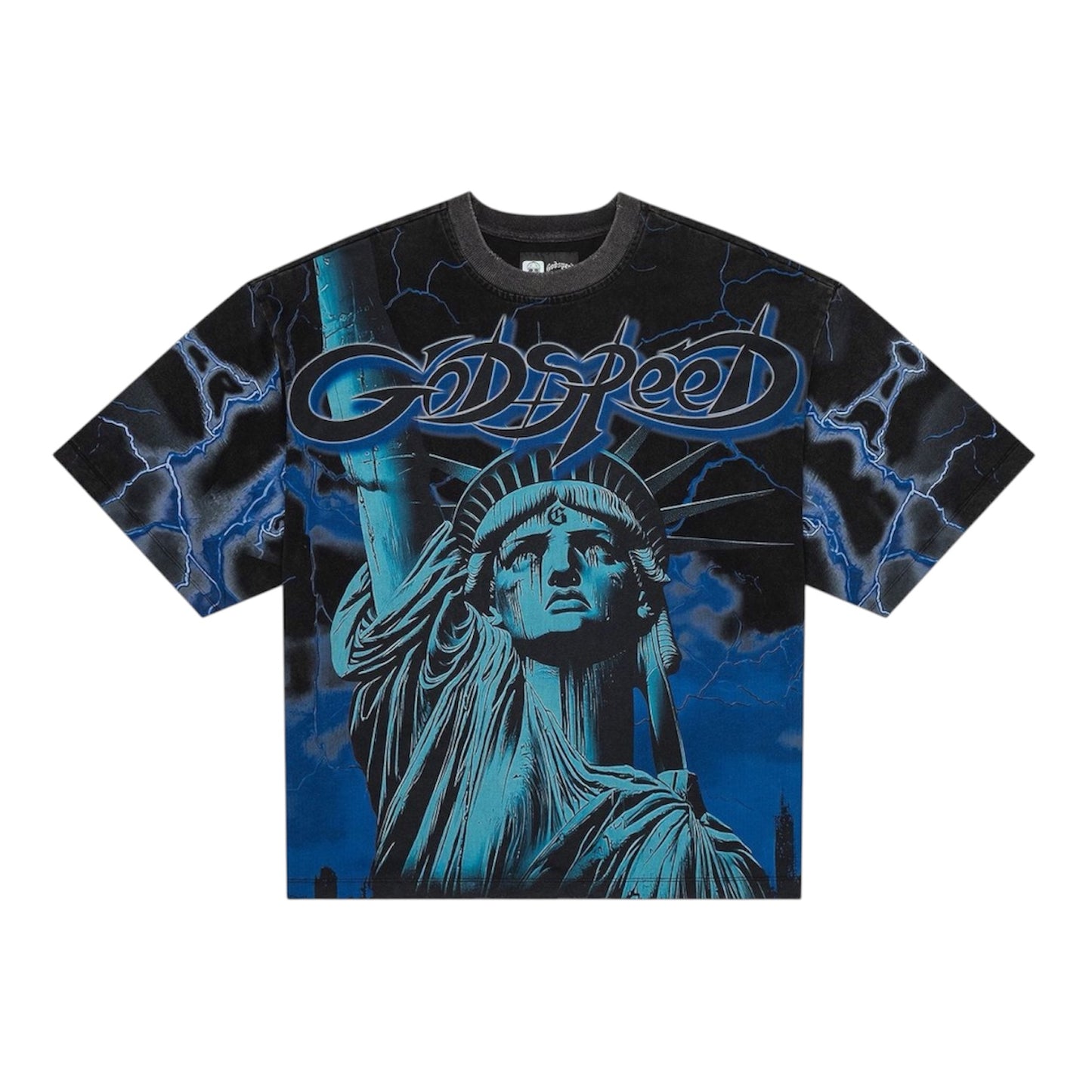 T-Shirt Godspeed Voltage LA Blue